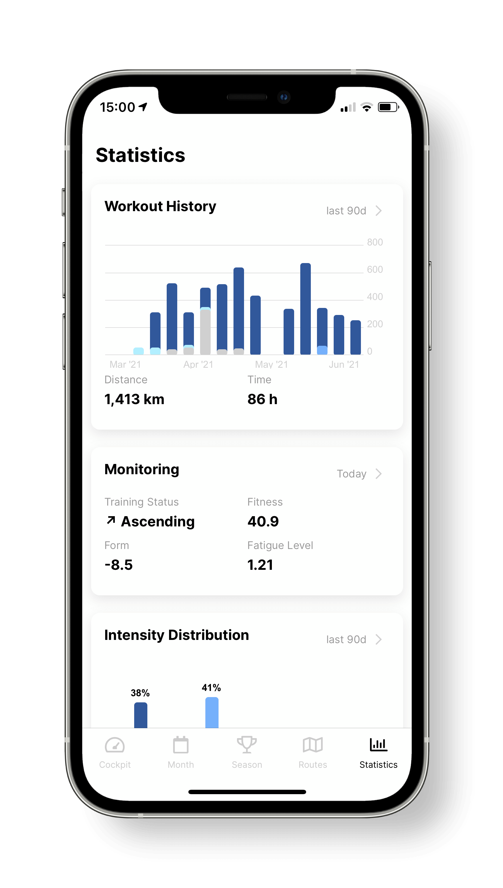 enduco stats iphone